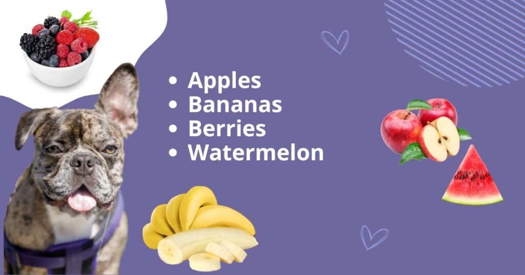 Safe Fruits for French Bulldogs list